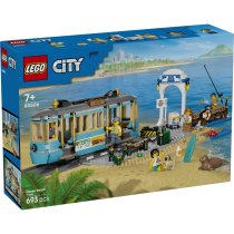  - LEGO City 60506 Tramvai de Plaja Clasic, Set de Constructie, cu 5 Minifigurine si Accesorii, 7 ani+, 693 Piese - 2