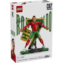  - LEGO Editions 43016 Cristiano Ronaldo Legenda Fotbalului, Set Figurina de Colectie CR7, 12 ani+, 854 Piese - 2