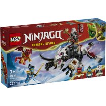  - LEGO NINJAGO 71863 Zilvar si Monstrul Dragon Grimtak, Set Figurine de Actiune cu Kai si Nya, 7 ani+, 232 Piese - 2