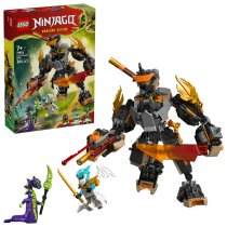  - LEGO NINJAGO 71854 Robotul de Misiune al lui Cole si Dragonul Zane, Set de Constructie cu 3 Minifigurine, 7 ani+, 364 Piese - 1
