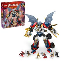  - LEGO NINJAGO 71834 Ο Υπερ-Μηχανικός Συνδυασμός του Zane, Σετ 4 σε 1 με 6 Μίνι Φιγούρες, 9 ετών+ - 1