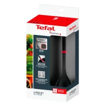  - Комплект кухненски прибори Tefal Ingenio K198S434, 4 части, термоустойчиви, пластмаса, черно/червено - 2