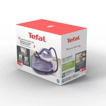 Дом и почистване / Грижа за дрехите - Tefal Power Pro Compact SV6211E0 Гладяща станция, 2400W, 6.2 бара, пароструйка 370 г/мин, резервоар 1.7 л, бяло/лилаво - 2