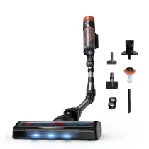 Rowenta X-Force Flex Animal 10.80 RH7A75E0 Вертикална прахосмукачка, 300W, 120 AW, 60 мин. автономност, Гъвкава тръба, LED, Оранжева