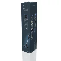 Σπίτι και Καθαρισμός - Rowenta X-Pert 5.80 RH5A31E0 όρθια ηλεκτρική σκούπα, 150W, αυτονομία 40 λεπτών, βούρτσα LED, ψηφιακός έλεγχος, μωβ/ασημί - 2