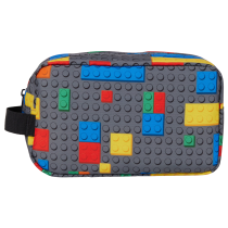 Jucarii / Ghiozdane si Genti - Geanta de Toaleta LEGO Colorful Bricks, Organizator Cosmetice Umar, 3L - 2