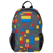 Jucarii / Ghiozdane si Genti - Ghiozdan gradinita LEGO Colorful Bricks 20281-2607, Rucsac pentru copii, ergonomic - 1