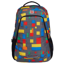 Jucarii / Ghiozdane si Genti - Ghiozdan scolar LEGO Colorful Bricks ZERO Light 20042A-2607, Rucsac pentru copii, 22L - 1