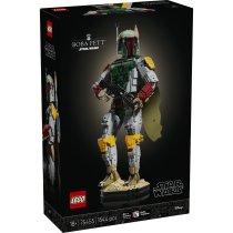 Jucarii - Set LEGO Star Wars Boba Fett 75455, Figurina de colectie, 1544 piese - 2