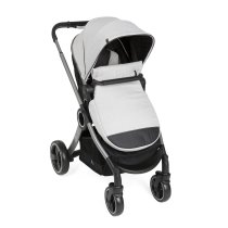 Carucioare copii - Carucior sport transformabil Chicco Urban Pro GreyMist, 0luni+, sezut reversibil 2in1, Carucior urban multifunctional - 2