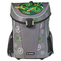 Jucarii / Ghiozdane si Genti / Penare si Genti - Set 3 Piese LEGO Ninjago Easy Light 20302-2501, Ghiozdan Scolar, Penar Echipat si Sac Sport - 2