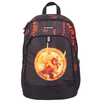 Ghiozdan Scolar LEGO Ninjago Hansen 20192-2501, Spate Ergonomic, Material Impermeabil, Curea de Piept