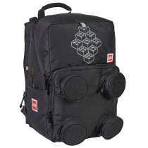 Ghiozdan Scolar LEGO Bricks Petersen 20209-2511, Spate Ergonomic, Material Impermeabil, Compartiment Laptop