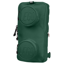 Sling bag LEGO Signature Brick 1x2 - Verde inchis 20207B-0141