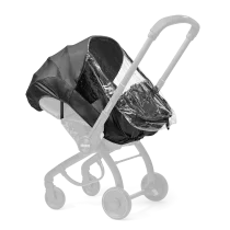  - Husa Ploaie Doona X Rain Cover, Protectie Imbracaminte si Vant Carucior Doona X, Husa Transparenta cu Aerisire - 1
