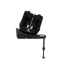Cybex Sirona G3 i-Size Plus Детско столче за кола с Isofix G3 базов пакет, въртене на 360°, комфорт и защита, Moon Black