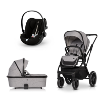 Бебешки колички / Колички 3 в 1 - Cavoe Axo Comfort 3-в-1 количка с кош за носене и кош за носене Cybex Cloud G Plus - 2