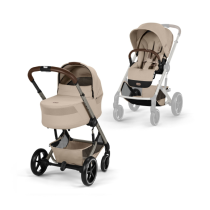 Carucior 2 in 1 Balios S Lux pentru copii, cu landou S Lux, flexibil