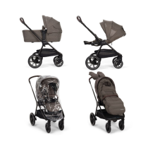 Carucior 2 in 1 pentru copii Nuna TRIV LX, cu landou LX si set de accesorii inclus