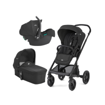 - Πολυχρηστικό καρότσι Joie Chrome 2 3 σε 1, με χρωμιωμένο πορτ-μπεμπέ και κέλυφος I-SNUG - 2