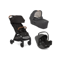  - Carucior 3 in 1 pentru copii Joie Pact Pro, cu landou Ramble XL si scoica auto I-SNUG 2 - 2