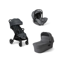  - Carucior 3 in 1 pentru copii Joie Parcel LX Signature, cu landou Ramble XL si Scoica auto I-Level Pro - 2