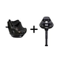 Scaun auto pentru copii Joie i-Size i-Harbour Signature + baza i-Size Encore, 40-105 cm